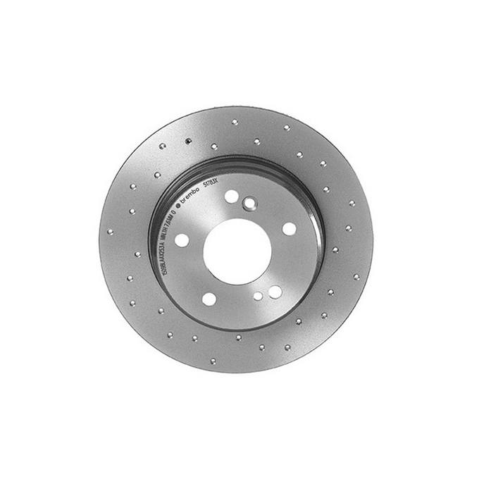 Mercedes Brembo Disc Brake Rotor - Rear (278mm) 2034230112